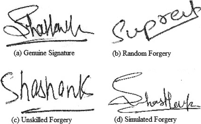 Forgery Detection